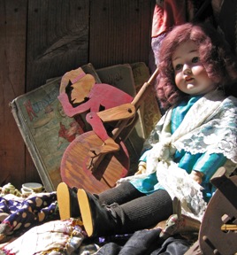 This photo of Antique Toys in the Attic was taken by Karen Barefoot of Hollidaysburg, PA.